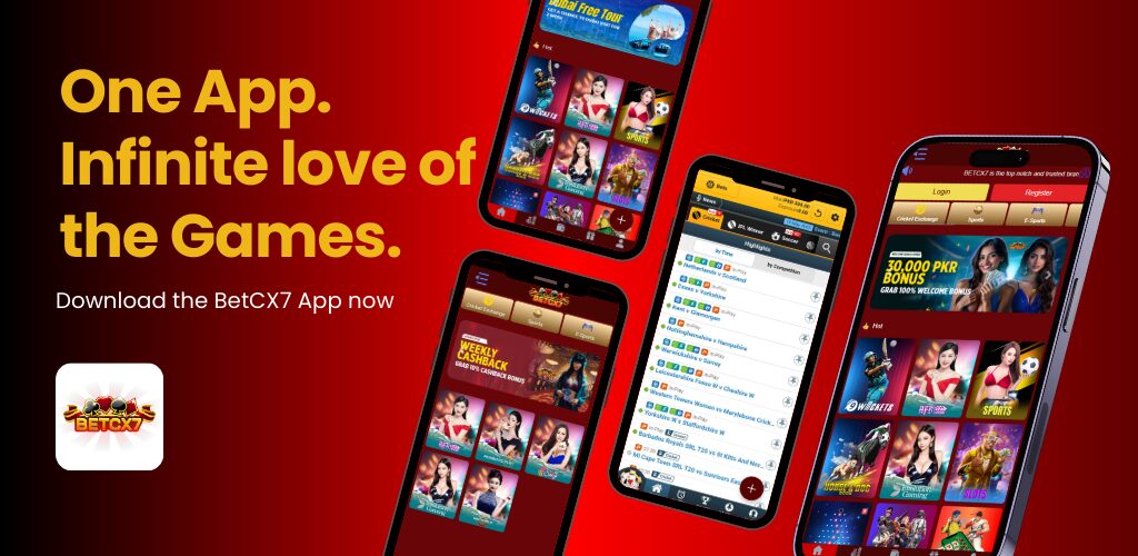 BetCX7 – Best Overall Cricket Betting App in Pakistan