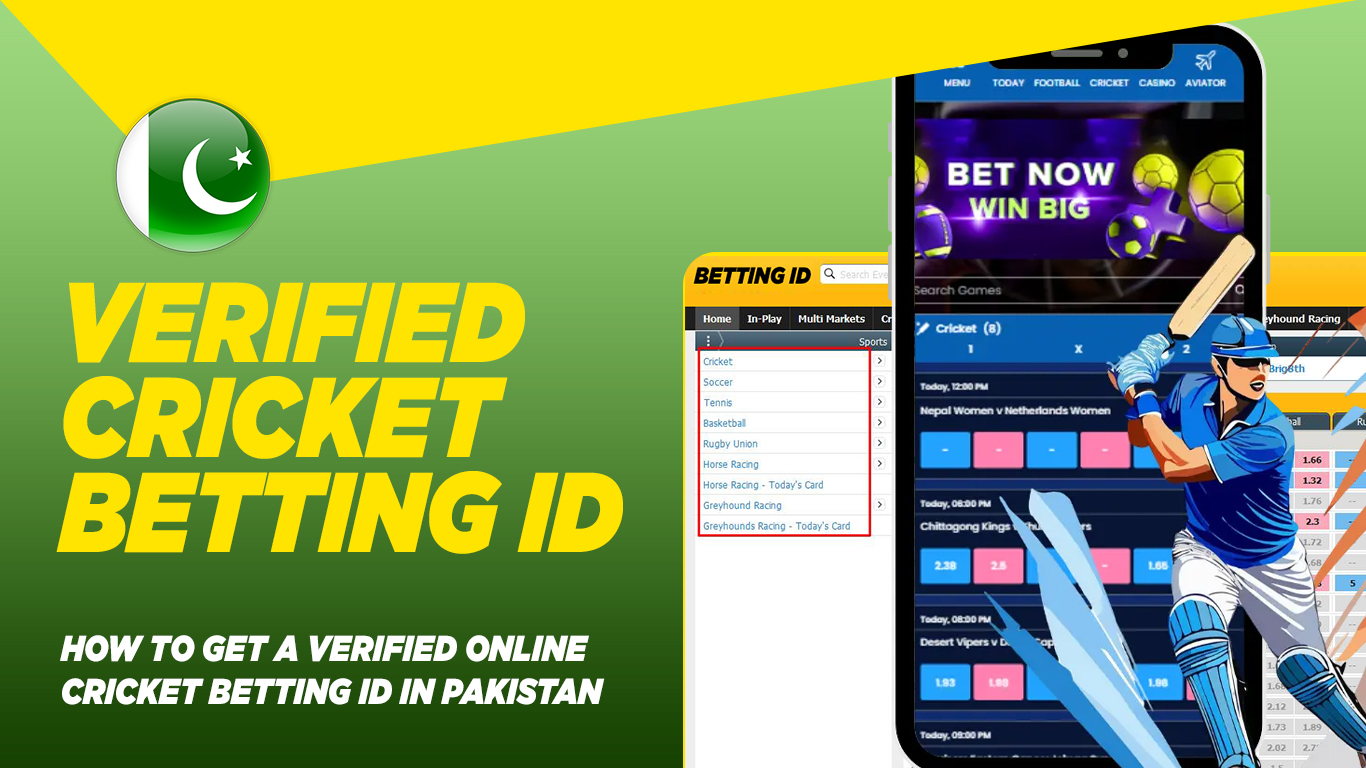 Get Verified Online Cricket Betting ID