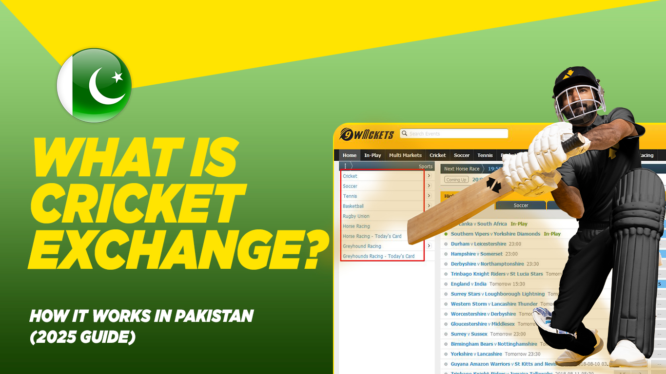 What is Cricket Exchange? How It Works in Pakistan (2025 Guide)