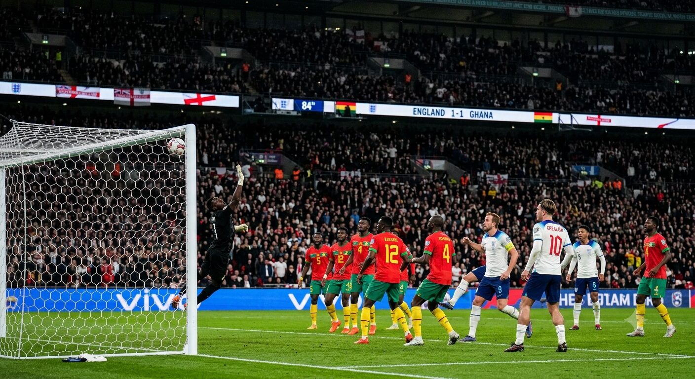 England vs Ghana Match
