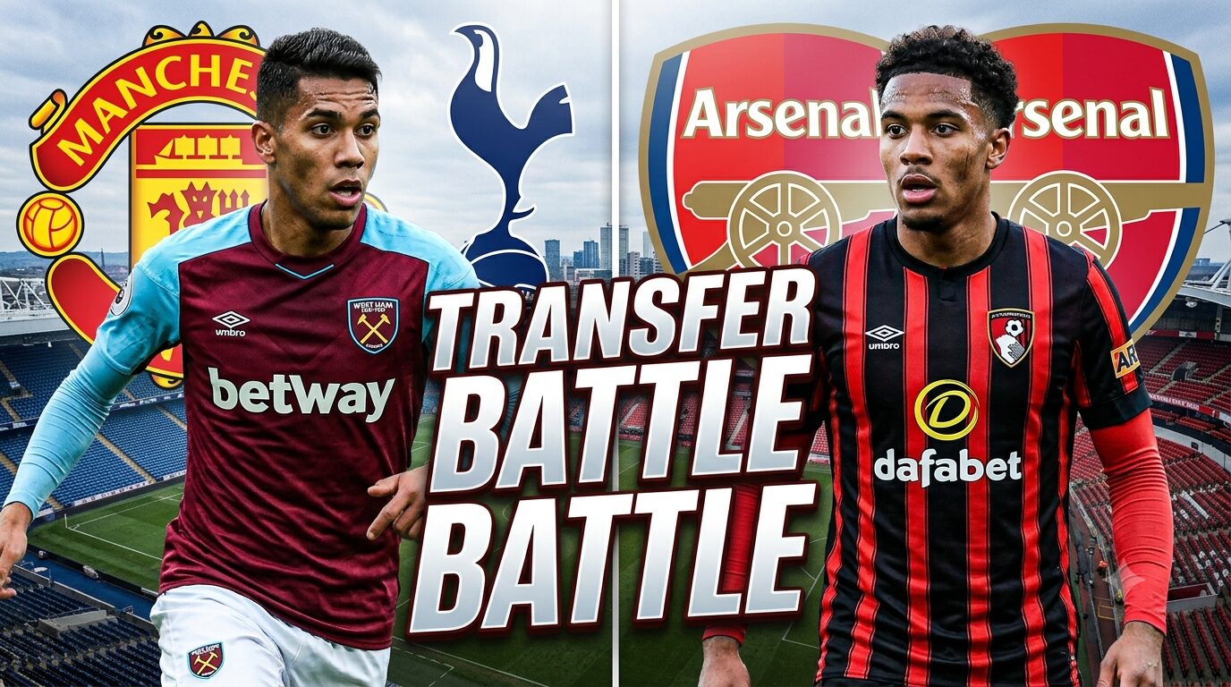 Mateus Fernandes Transfer Battle Intensifies as Premier League Giants Chase Midfield Reinforcements