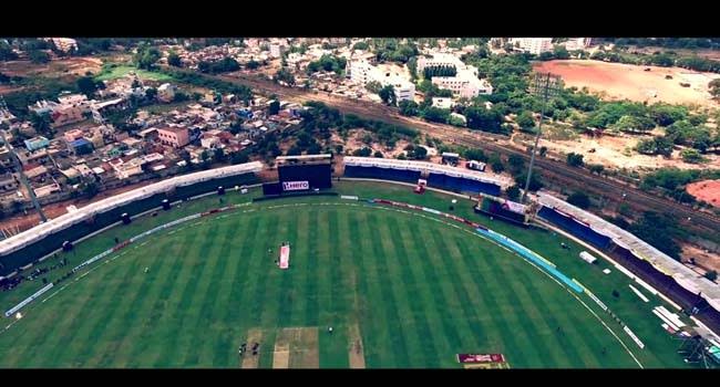 KSCA Rajnagar Stadium in Hubballi Source