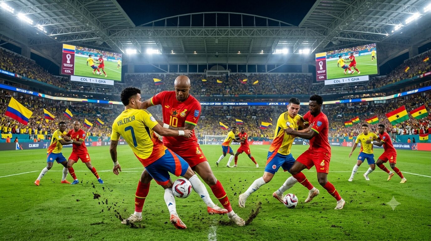 Colombia vs Ghana 2026 World Cup Tactical Masterclass Sends Los Cafeteros to the Round of 16