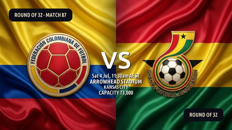 Colombia vs Ghana 2026 World Cup