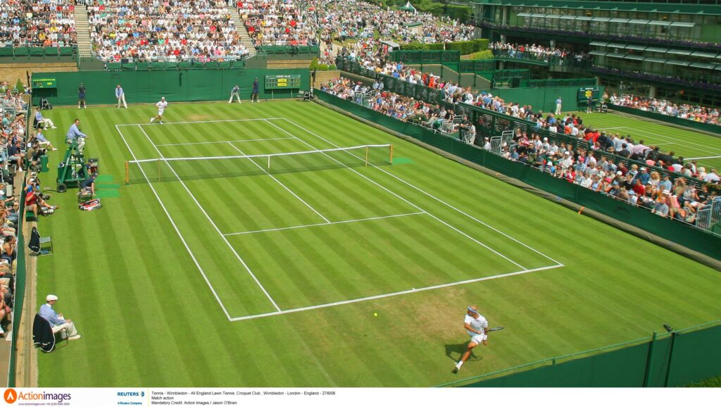 The iconic pristine grass of the All England Club presents unique tactical challenges in the opening rounds.. Source: Jason O'Brien / Action Images