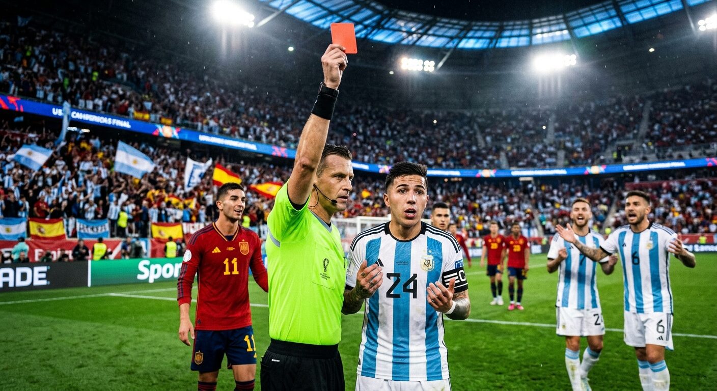 Enzo Fernandez Defends Argentina Midfielder Speaks Out After Chaotic World Cup Final Fall Out