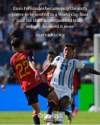 Enzo Fernandez Defends Argentina