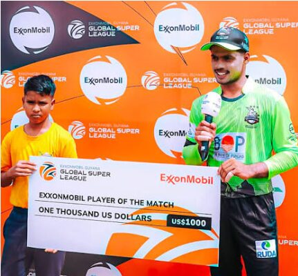 Farhan Yousaf Player of the Match