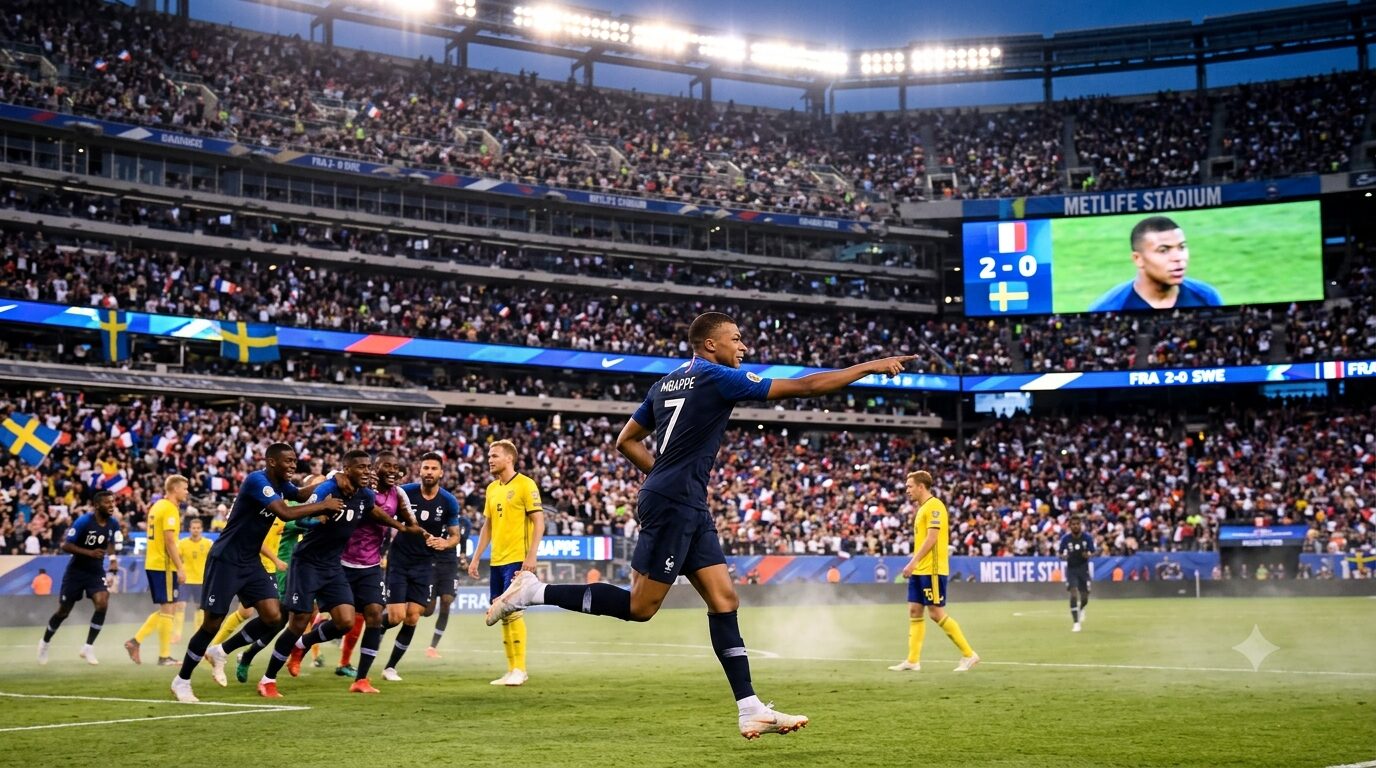 France vs Sweden 2026 World Cup Mbappe and Olise Masterclass Powers Les Bleus into Last 16