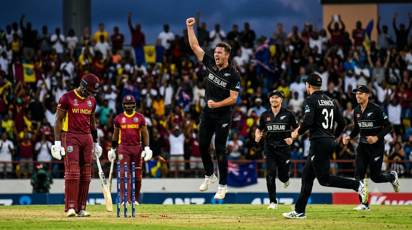 Jayden Lennox New Zealand star as Level ODI Series Against West Indies