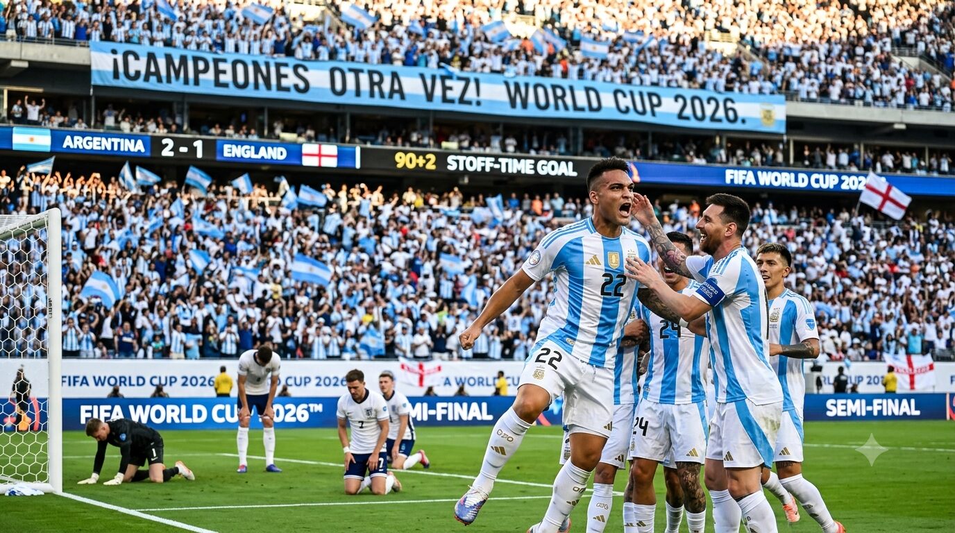 Lautaro Martinez Fires Argentina Into FIFA World Cup 2026 Final With Stunning Winner