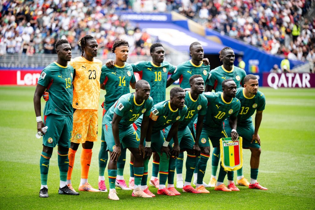 The Lions of Teranga ahead of the knockout clash