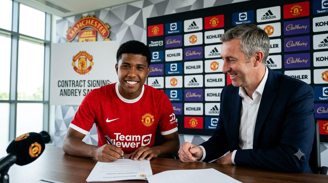 Manchester United Sign Andrey Santos