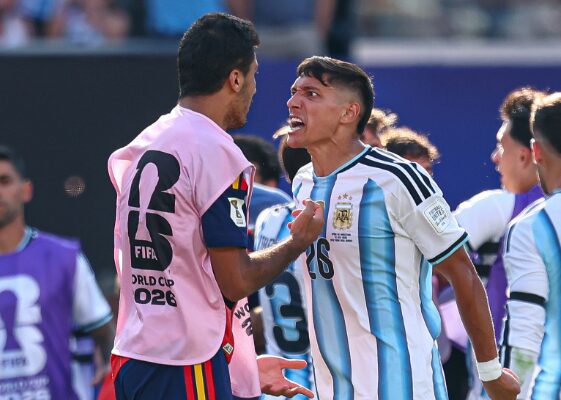 Argentina vs Spain Match Fight