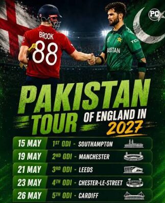 Pakistan tour of England 2027