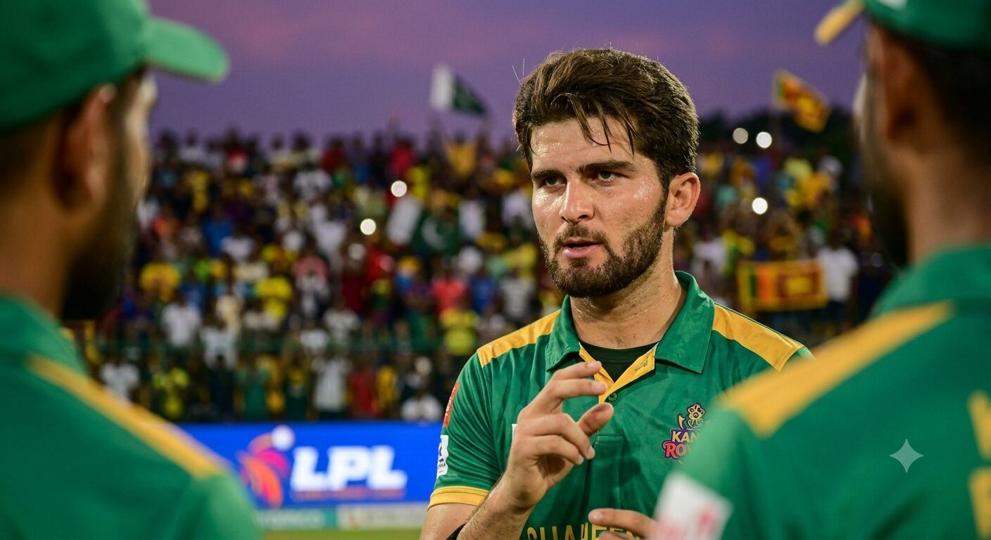 Shaheen Afridi LPL Controversy Why a Team Sheet Error Triggered an Anti-Corruption Report