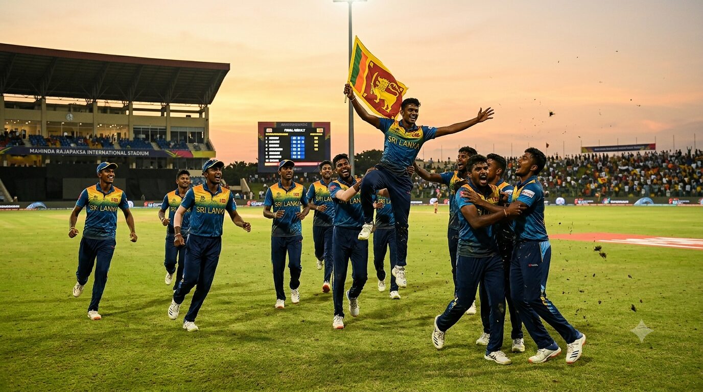 Sri Lanka U19 vs India U19 in Final-Ball Thriller to Clinch Youth One-Day Series