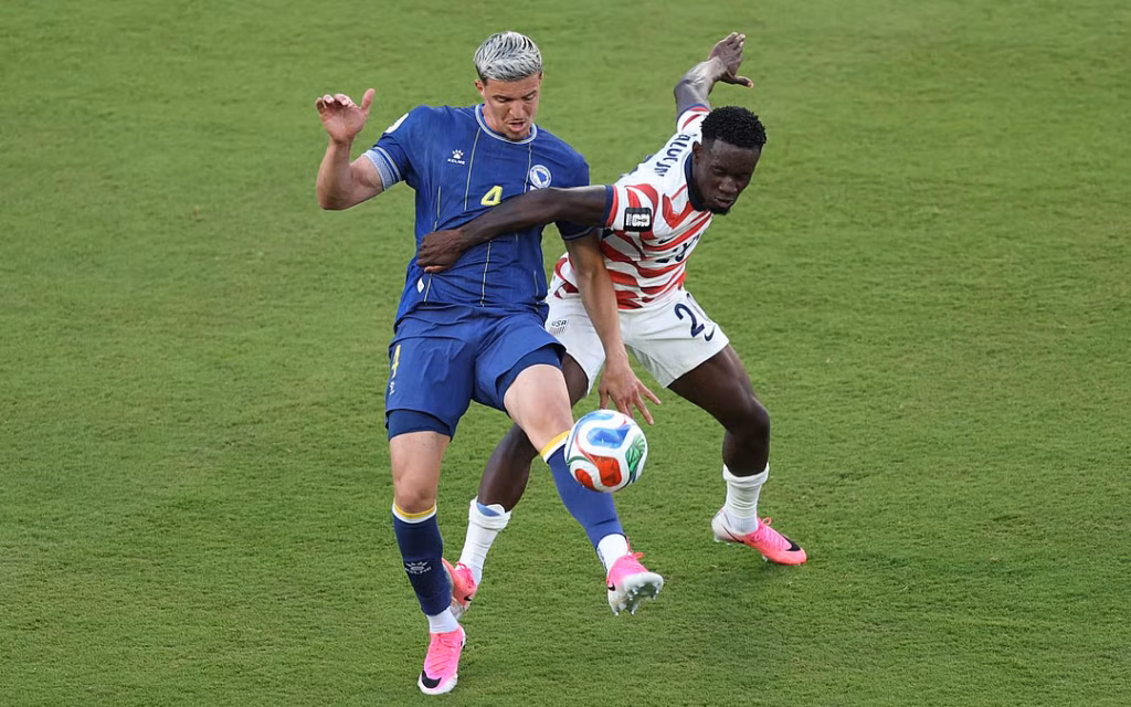 Striker Folarin Balogun