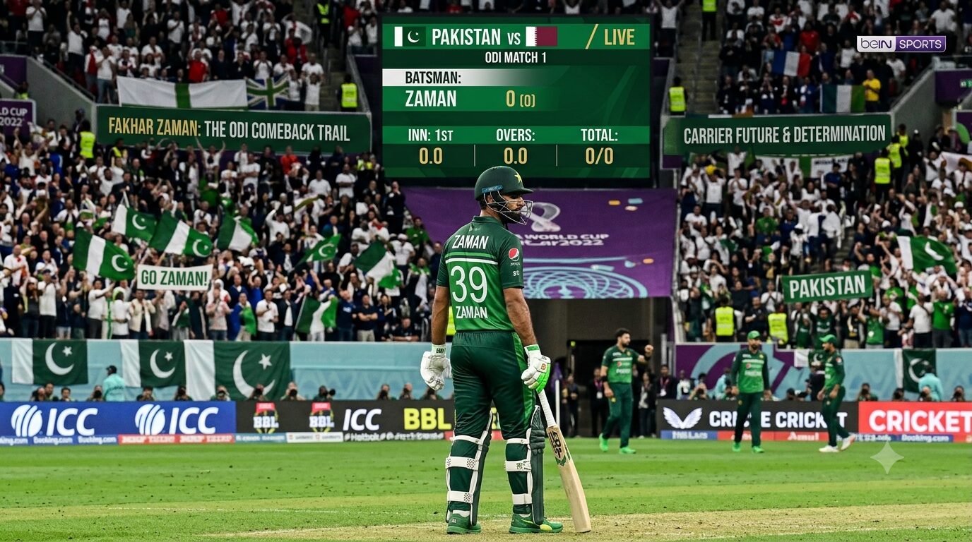 Fakhar Zaman ODI absence reason and future plans for Pakistan cricket team