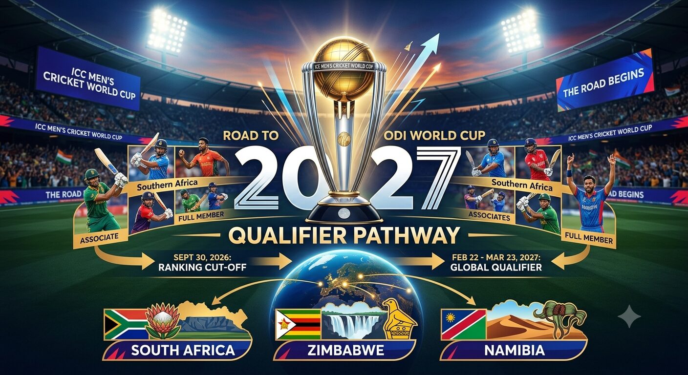 2027 ODI World Cup Qualifier Dates Confirmed Full Pathway and Tournament Structure Explained