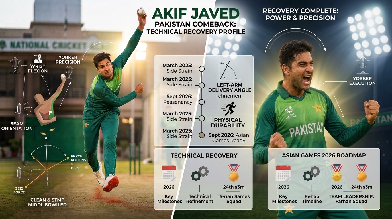 Akif Javed Pakistan comeback