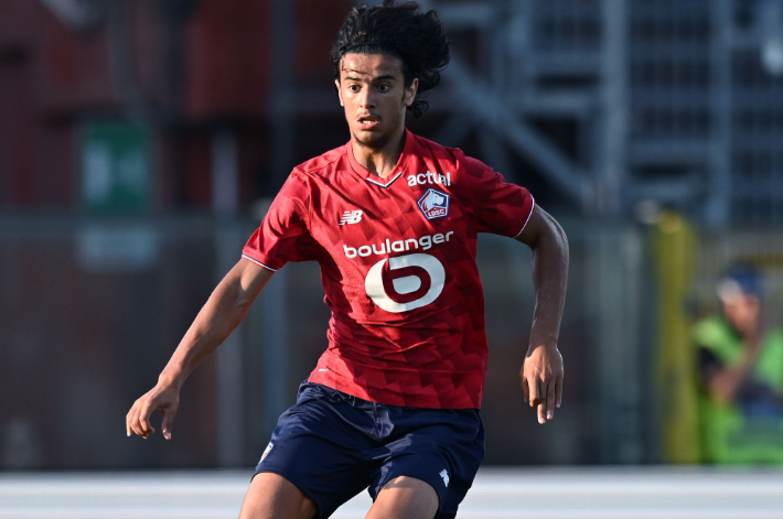 Bouaddi established himself as Lille's youngest-ever debutant.