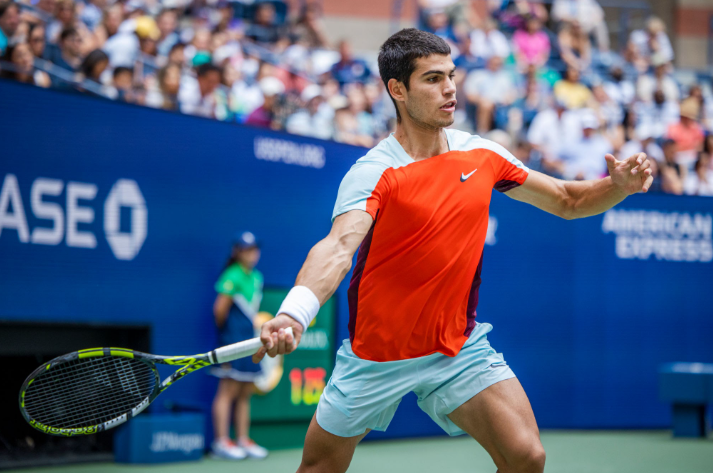 Carlos Alcaraz targets back-to-back Grand Slam titles in New York.