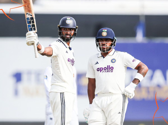 Dhruv Jurel and Devdutt Padikkal India A batting duo dominating Sri Lanka A.