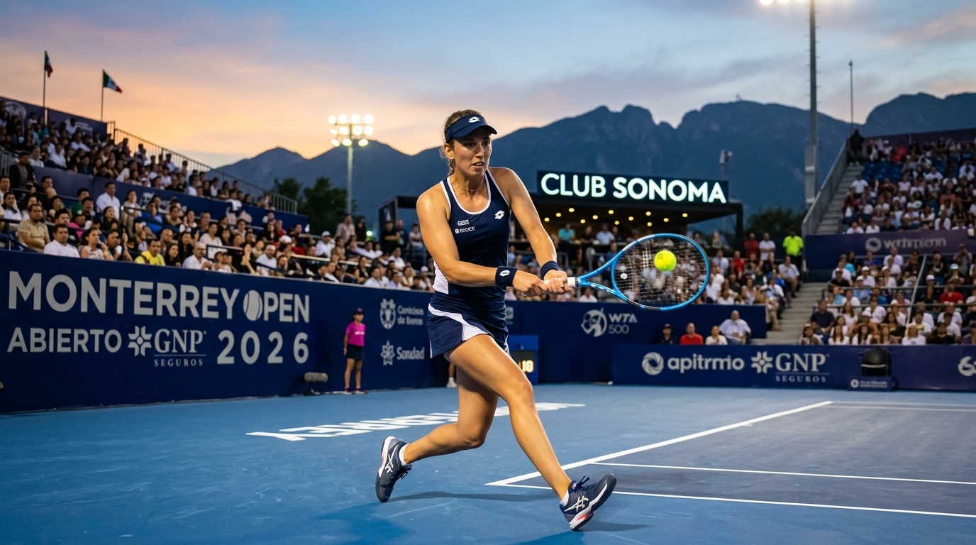 Elise Mertens Monterrey Open final 2026 Shift