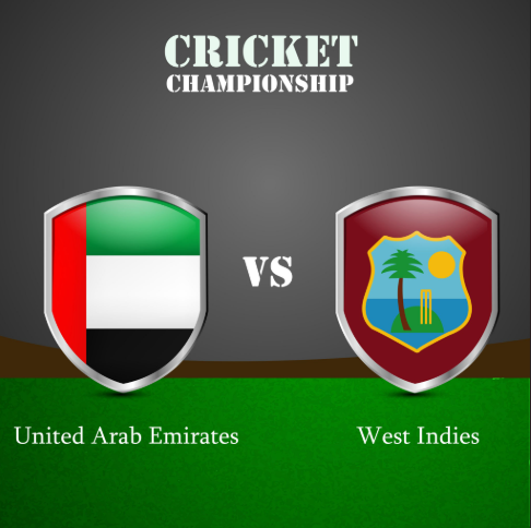 United Arab Emirates(UAE) Cricket Board Suspension and official crest.