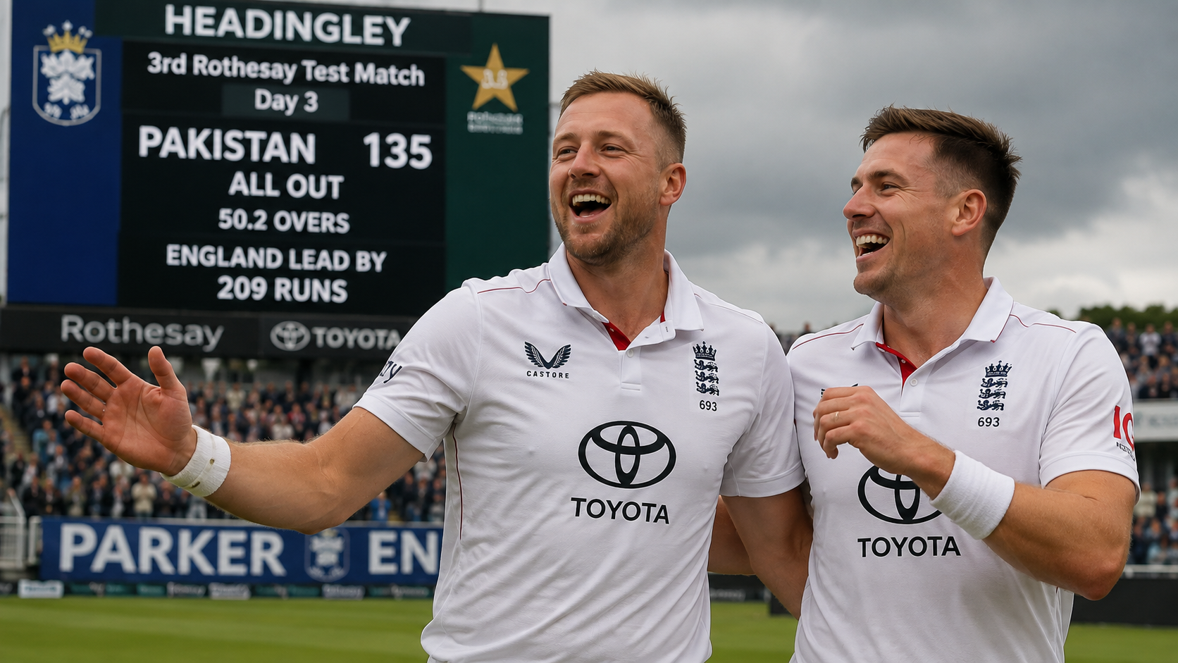 England vs Pakistan Headingley Test