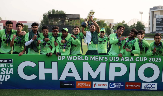 Farhan Yousaf captain led Pakistan U19 to victory.