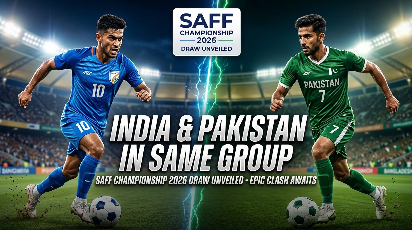 SAFF Championship 2026 Draw Unveiled – Epic Clash Awaits