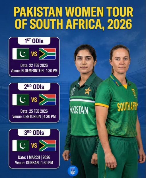 India Women tour of South Africa 2026 