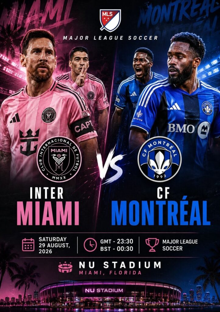 Inter Miami vs CF Montreal Matchup.