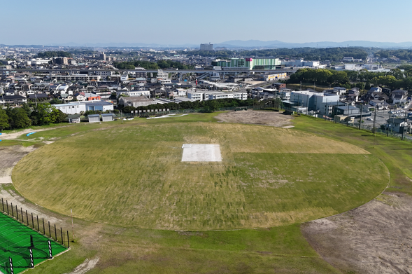 Korogi Athletic Park ground in Nagoya.