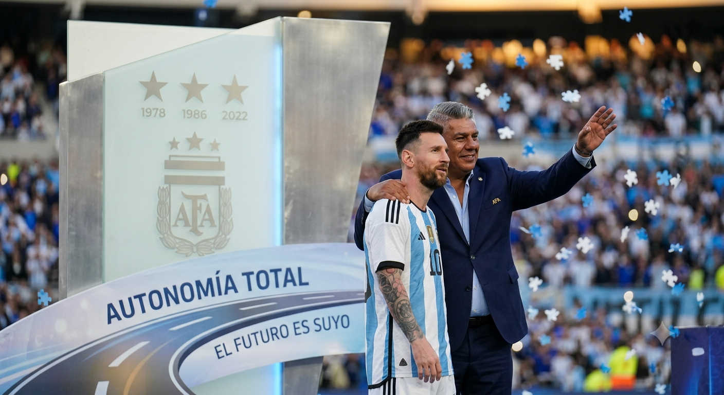 Lionel Messi Retirement Decision AFA Chief Claudio Tapia Leaves Future Entirely to Argentina Captain