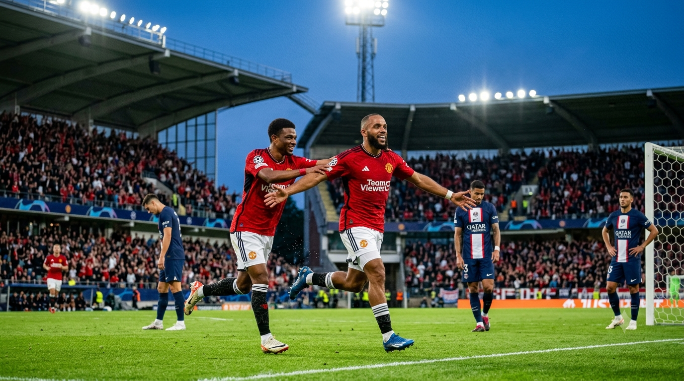 Manchester United Draw PSG 1-1 in Gothenburg Clash