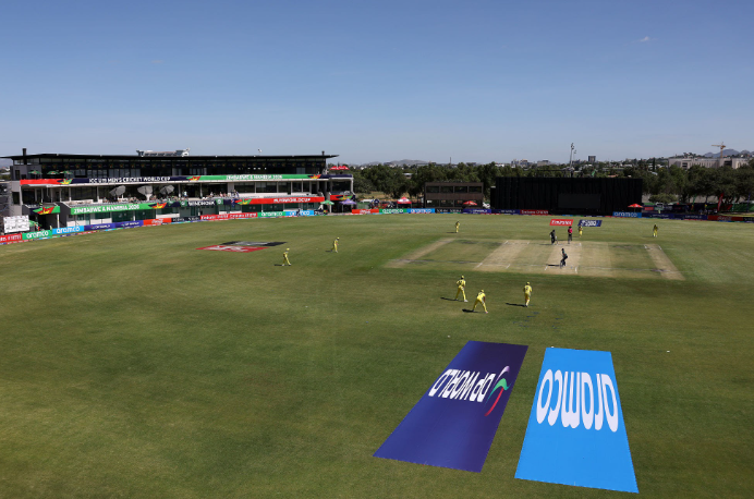 Namibia Cricket Ground hosted the T20I clash.