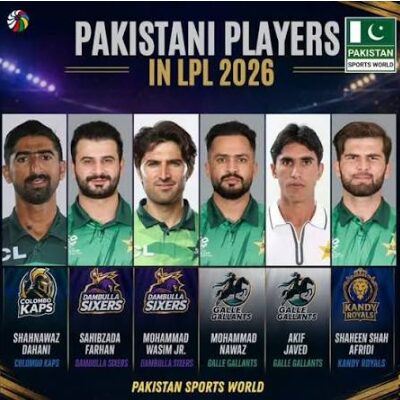 Pakistan Cricketers in LPL 2026