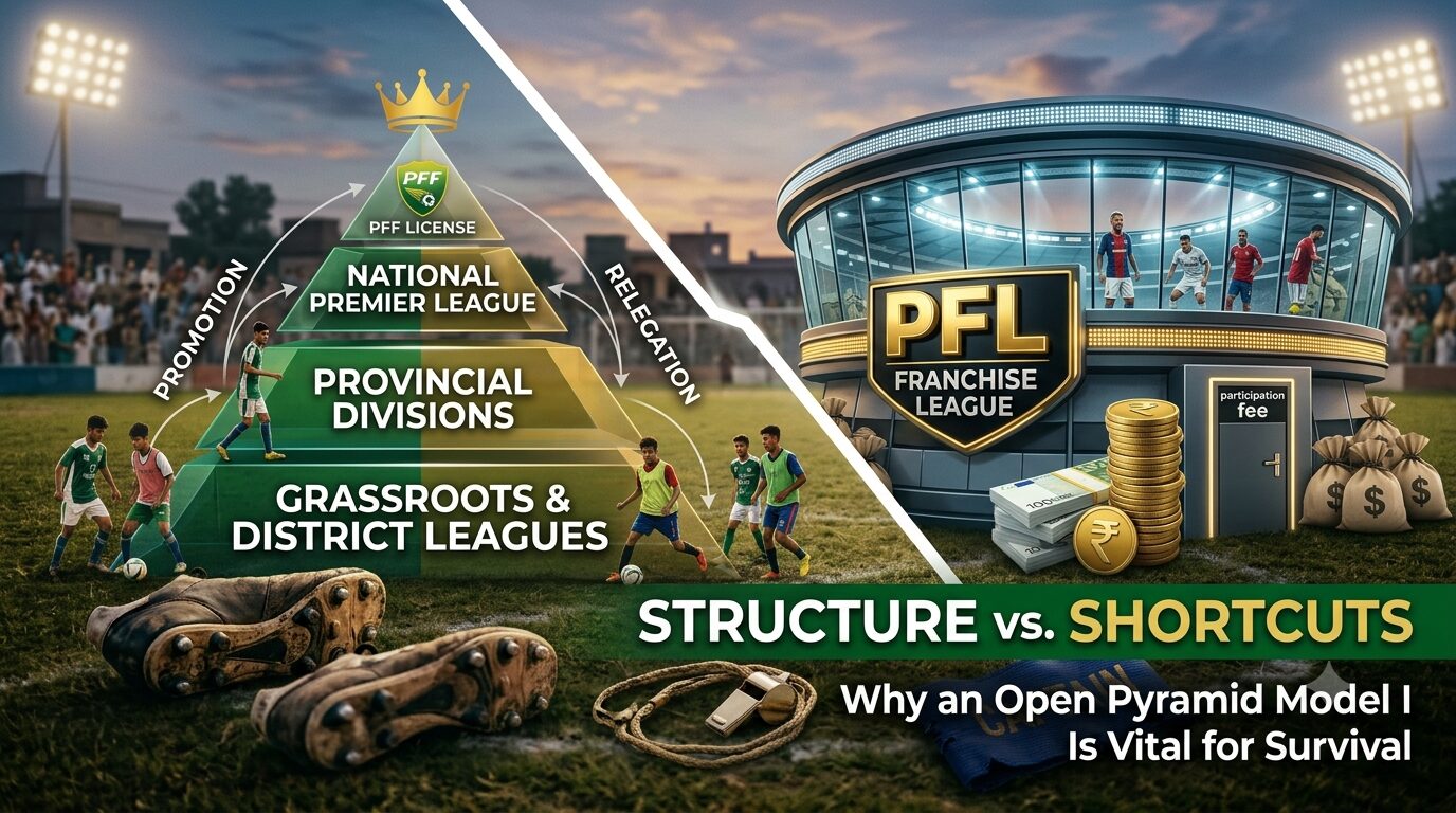 Pakistan Football League System Why a Bottom-to-Top Pyramid Model Is Essential for Survival