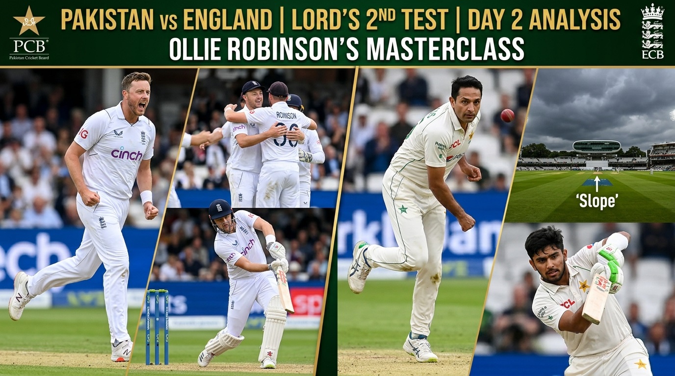 Pakistan vs England 2nd Test Lord's
