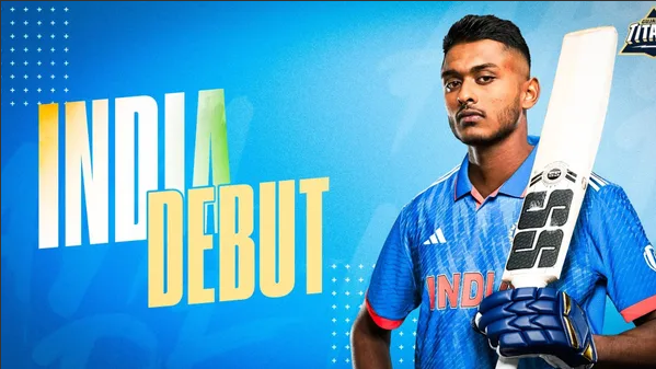 Sai Sudharsan ruled out of the Sri Lanka Test series with a toe injury