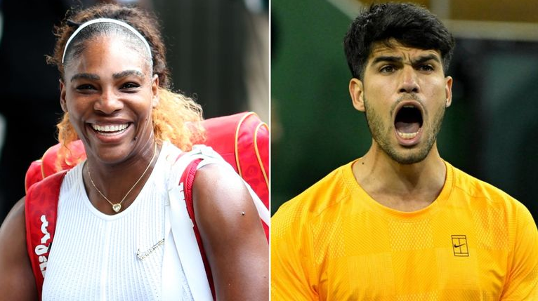 Serena Williams and Carlos Alcaraz form a blockbuster duo at Flushing Meadows.