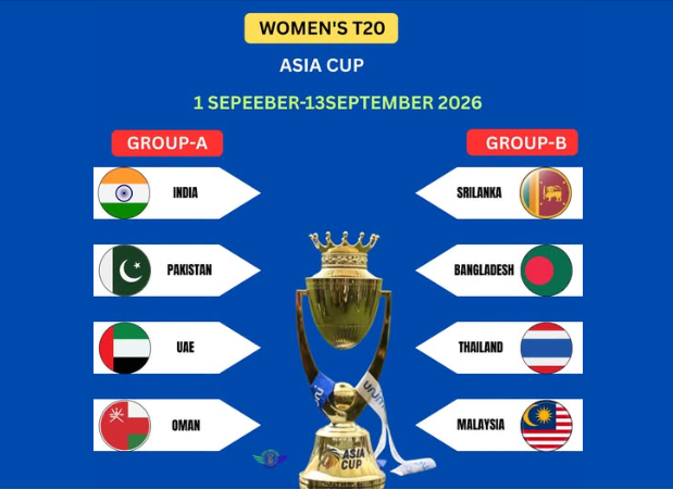Women's T20 Asia Cup 2026 Schedule