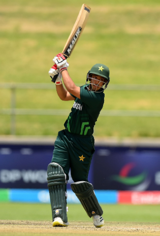 Young opener Azan Awais top-scored for Pakistan with a resolute 46