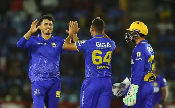 Barbados Tridents bowling performances 
