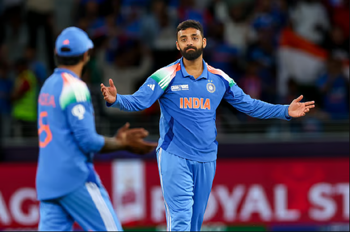 Varun Chakaravarthy injury update photo during India vs Afghanistan T20 series.