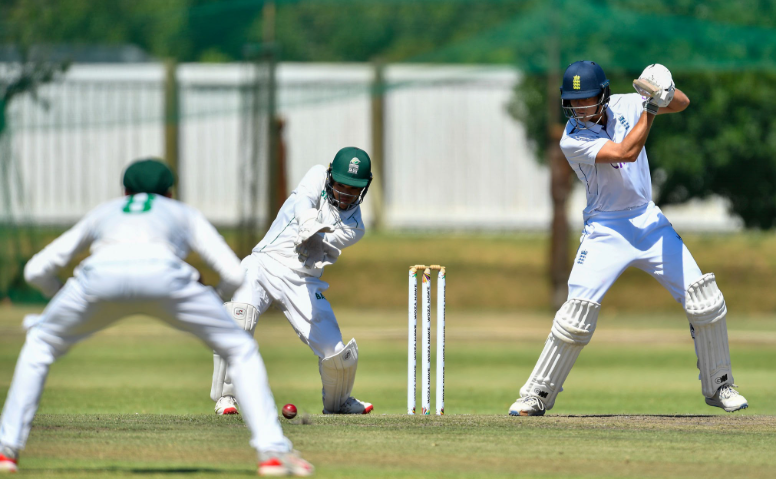Action from the Youth Test between England U19 and Pakistan U19.