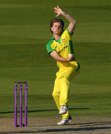 Adam Zampa anchors Australia's spin attack.